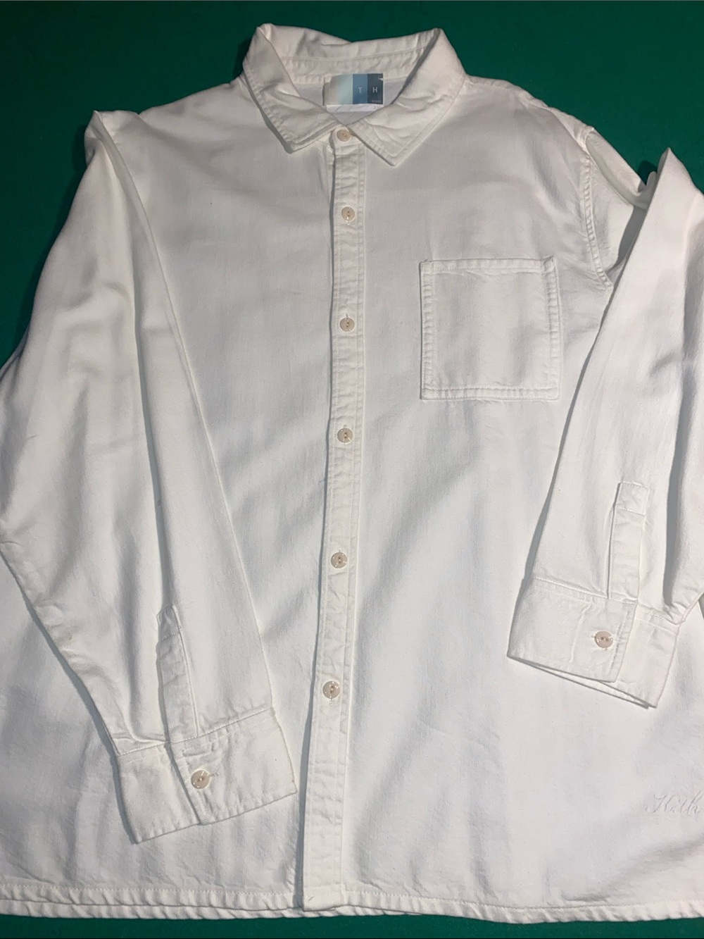 KITH Classic vintage White Men's Button-Up Shirt